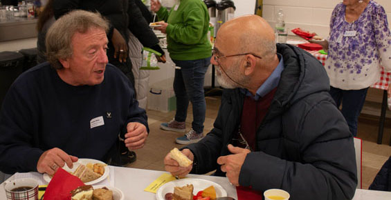 Jon - On Your Way Job Club and Ahmad - Sussex Syrian Community